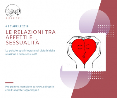 Corso di formazione &quot;Le relazioni di coppia tra affetti e sessualità&quot;